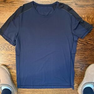 lululemon athletica Dark Blue Short Sleeve Tee